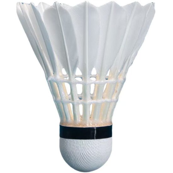 12-Piece Goose Feather Shuttlecock Set with Premium Gift Box