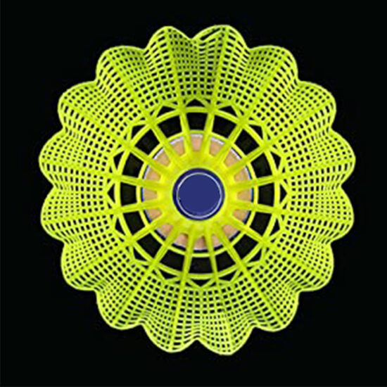 2024 Yellow Nylon Badminton Shuttlecock for Outdoor Training