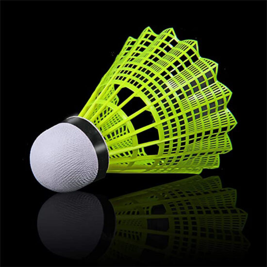2024 Yellow Nylon Badminton Shuttlecock for Outdoor Training