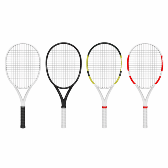 23 Inch Aluminum Junior Tennis Racket with Carbon Fiber Face