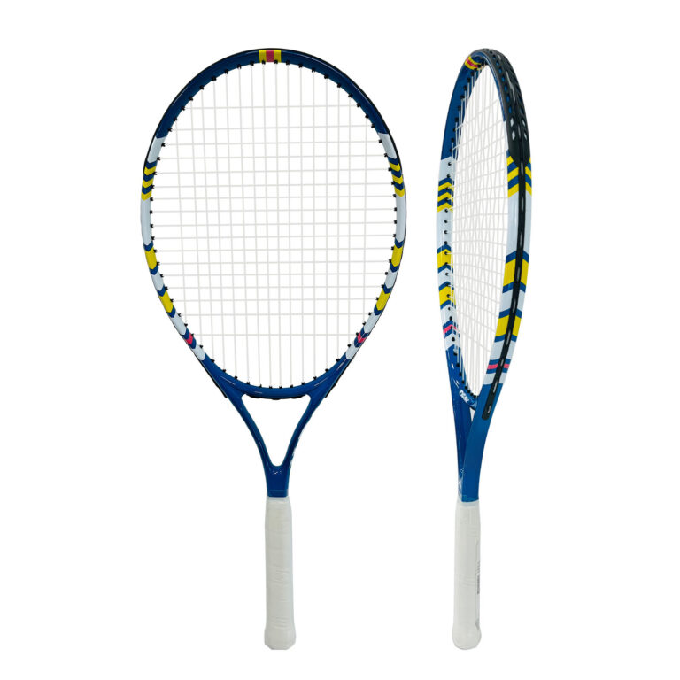 25 Inch Aluminum Tennis Racket for Kids Junior Training