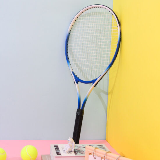 27 Inch Aluminum Alloy Tennis Racket with Custom Logo