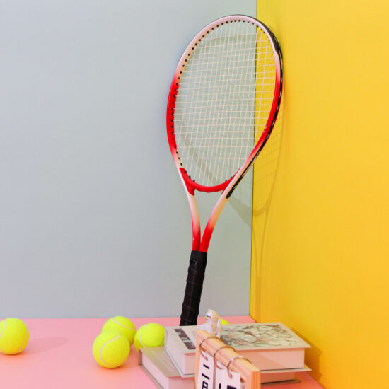  27 Inch Custom Aluminum Tennis Racket with EVA Handle