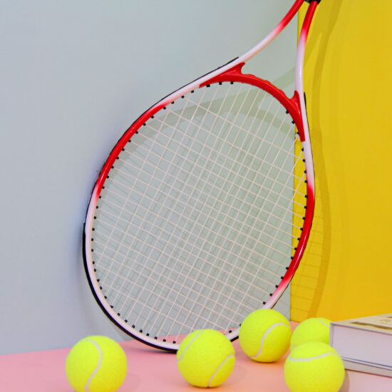  27 Inch Custom Aluminum Tennis Racket with EVA Handle