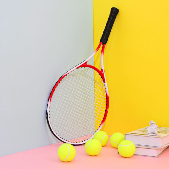  27 Inch Custom Aluminum Tennis Racket with EVA Handle