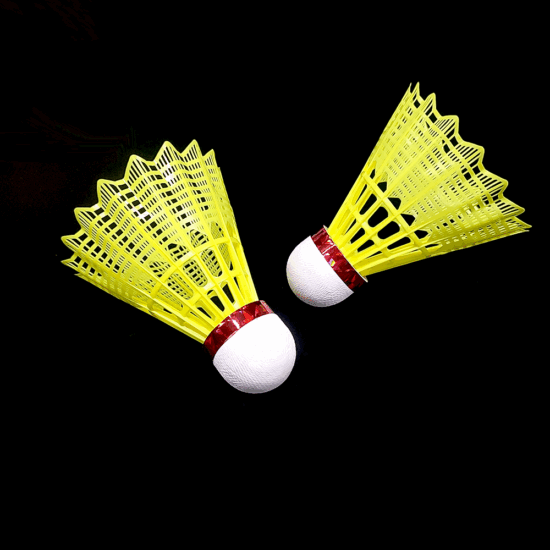 3pcs nylon badminton shuttlecocks for indoor and outdoor training