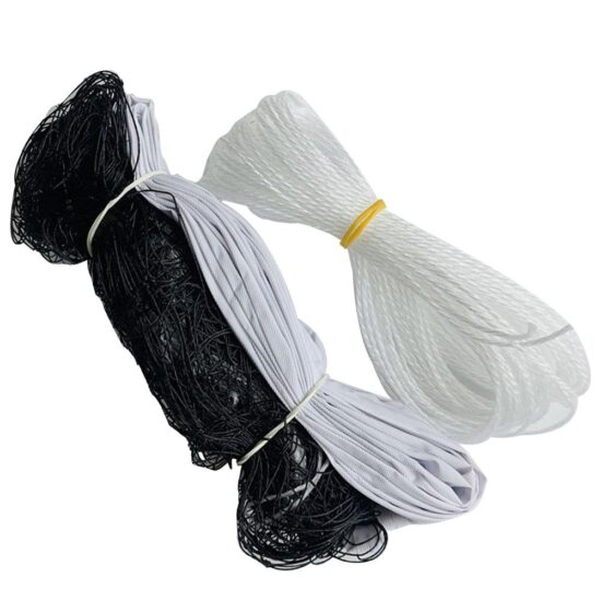4-player badminton set with rackets, net, poles, shuttlecocks and carry bag