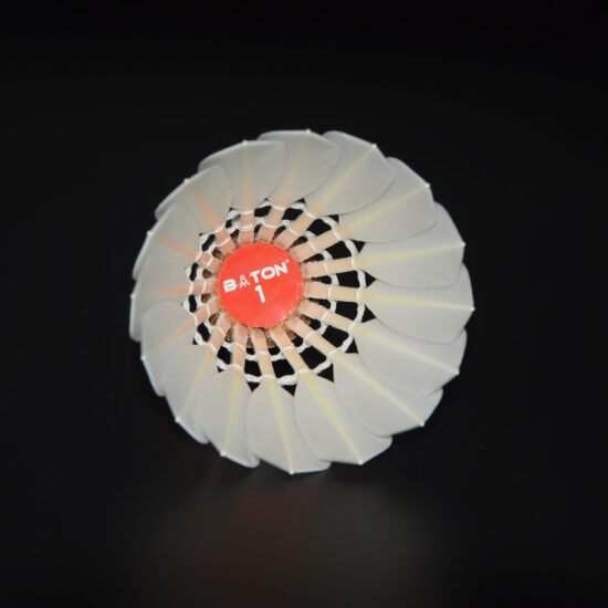 Baton NO.1 Class A goose feather badminton shuttlecock for tournaments

