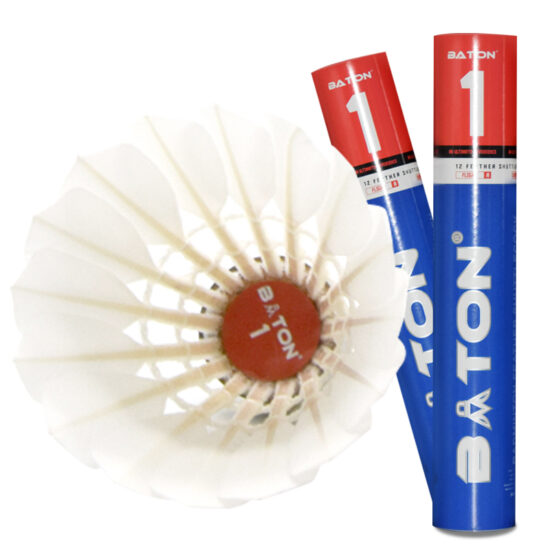 Baton NO.1 Class A goose feather badminton shuttlecock for tournaments

