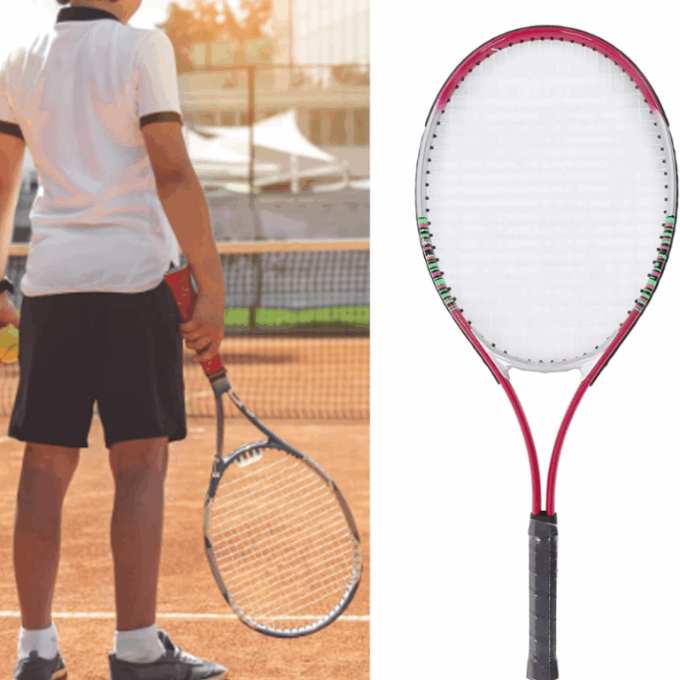 Aluminum Tennis Racket with Storage Bag for Beginner Training