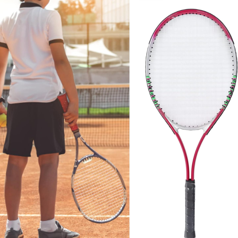 Aluminum Tennis Racket with Storage Bag for Beginner Training