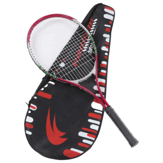 Aluminum Tennis Racket with Storage Bag for Beginner Training