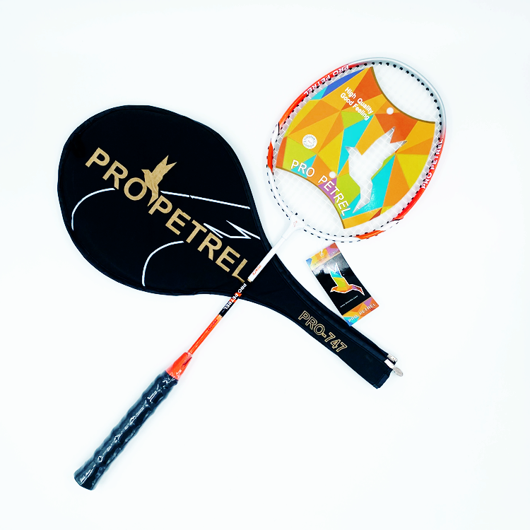 Best Selling Aluminum Alloy Badminton Racket Set with Carry Bag