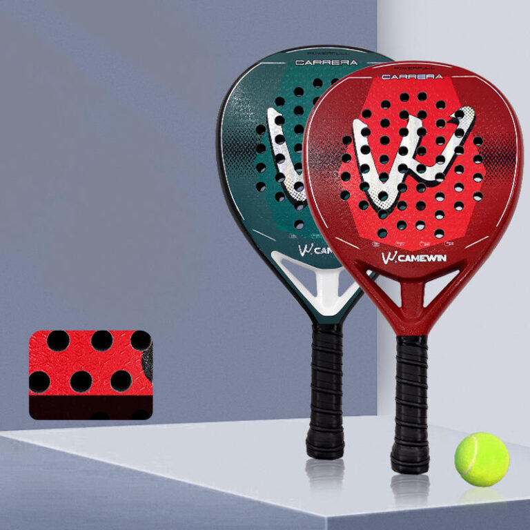 Camewin 5022 Carbon Fiber Padel Racket with EVA Elastic Memory Foam Core
