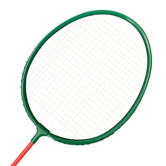 Cheap Wholesale Iron Steel Badminton Rackets for Promotion