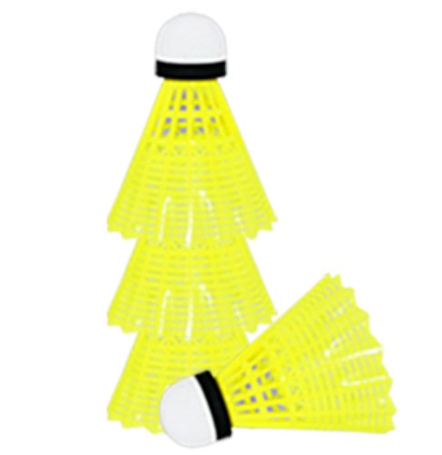 Color nylon badminton shuttlecocks for outdoor training use