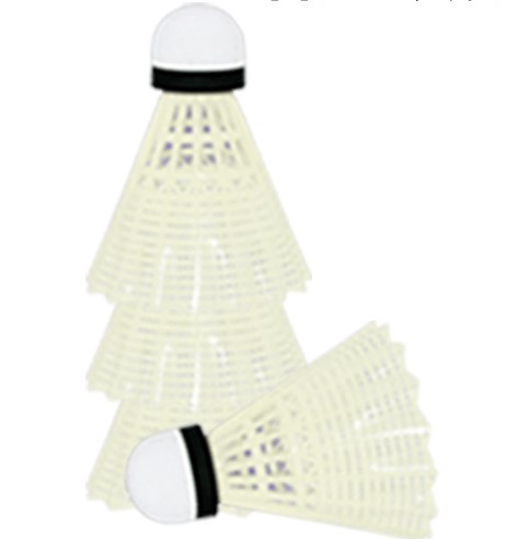 Color nylon badminton shuttlecocks for outdoor training use
