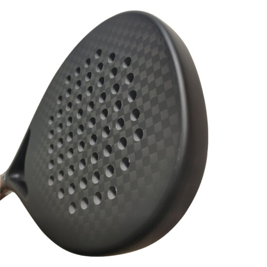 Custom Carbon Fiber Padel Racket with EVA Core and 3K/12K/18K Face
