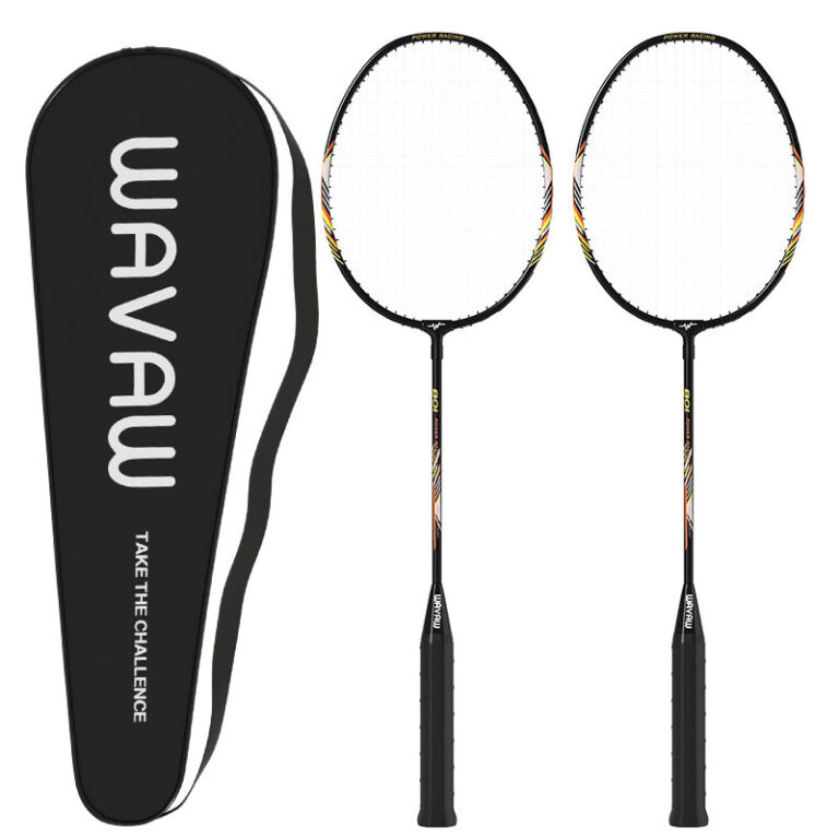 Wholesale Aluminum Badminton Racket Set in Multiple Colors
