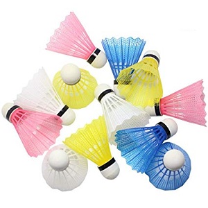 Custom Multi-Color Plastic Shuttlecocks in Box