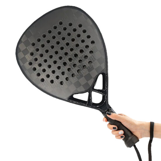 Custom Carbon Fiber Diamond Padel Racket 3K 12K 18K Paddle Racquet