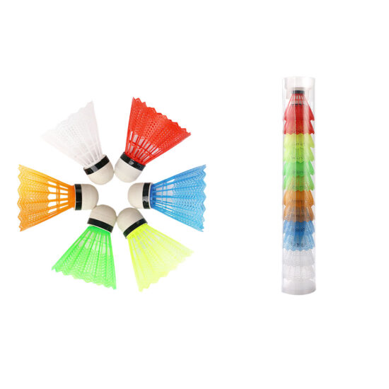 Custom plastic badminton shuttlecock with EVA head for beginners

