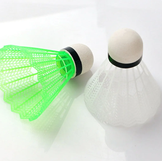 Custom plastic badminton shuttlecock with EVA head for beginners

