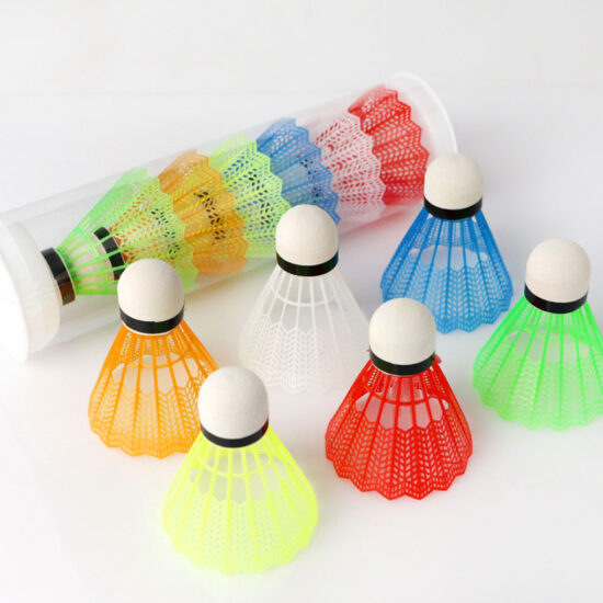 Custom plastic badminton shuttlecock with EVA head for beginners

