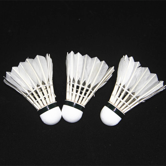 Custom Duck Goose Feather Shuttlecock with Logo – Class A Grade