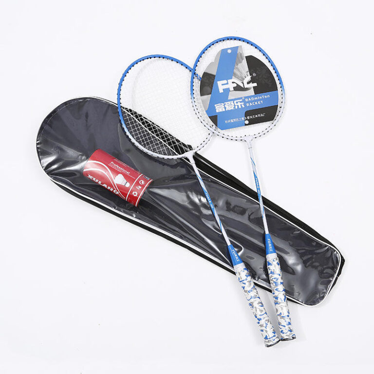 High-Quality OEM Iron Badminton Racket with Custom Logo