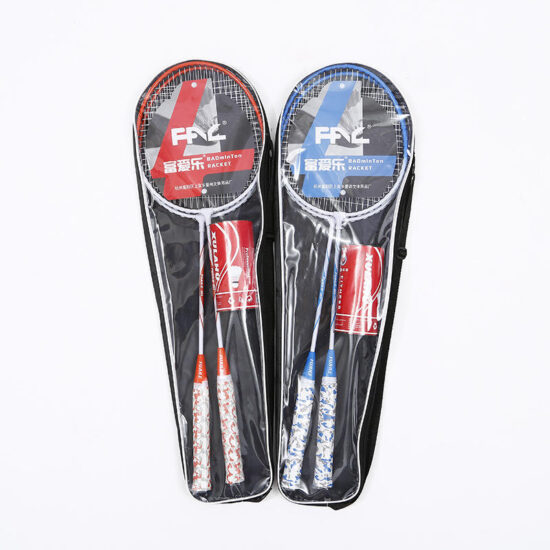 High-Quality OEM Iron Badminton Racket with Custom Logo

