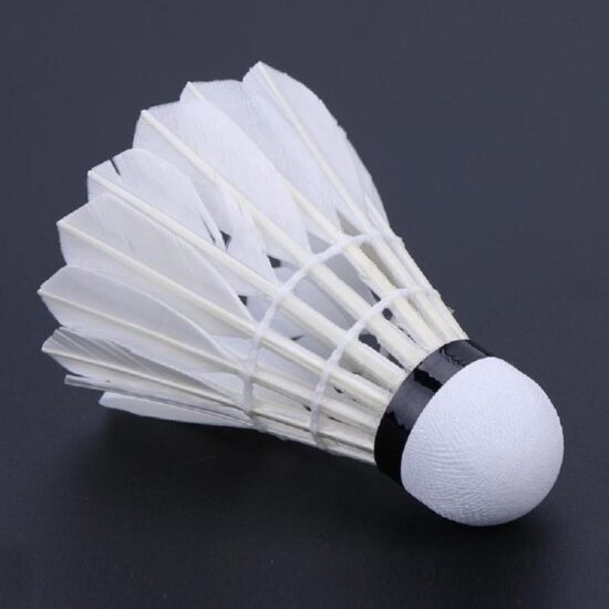 Custom Nylon Goose Feather Shuttlecock with Duck Cork and Sea Head