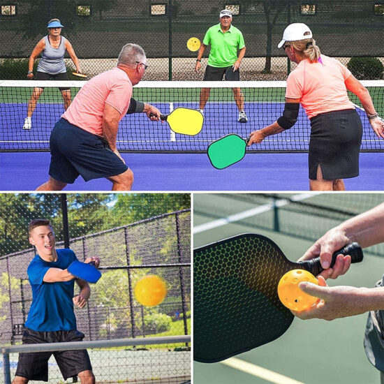 Customizable 16mm Carbon Fiber Pickleball Paddle with Honeycomb Core