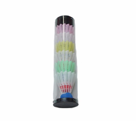 Custom nylon badminton shuttlecocks for competition or training use