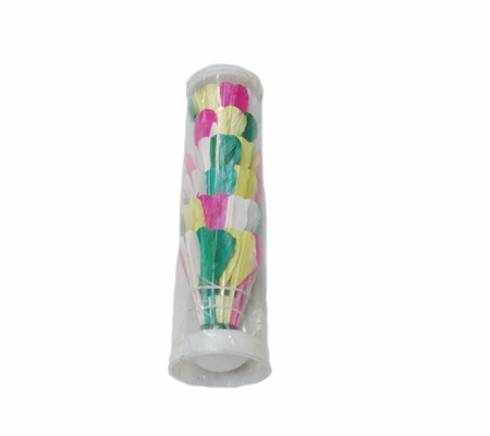 Custom nylon badminton shuttlecocks for competition or training use