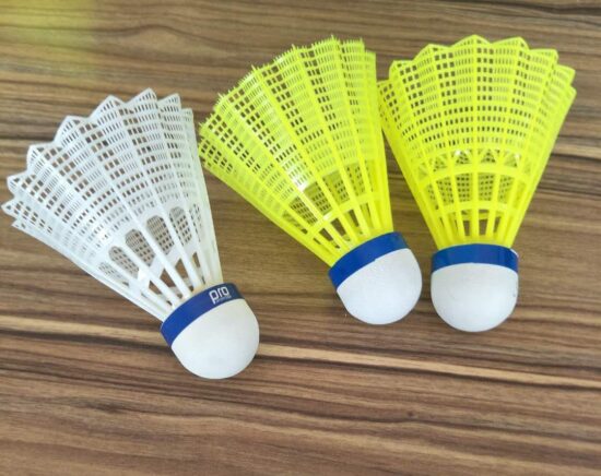 Custom nylon badminton shuttlecocks for competition or training use