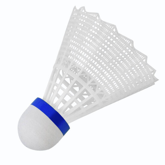 Durable nylon plastic badminton shuttlecocks 12 pieces W-2000