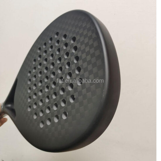 FCT Custom Diamond Shape Carbon Fiber Paddle Racket with EVA Foam Core