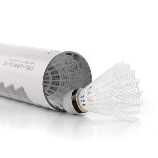 Nylon shuttlecocks with foam head for safe badminton training and games