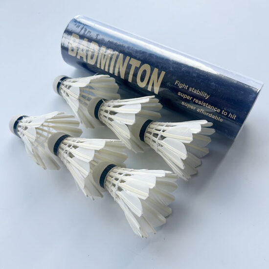 Training Shuttlecocks with Foam Fiber Tips – 3-Tube Set for Recreational Use