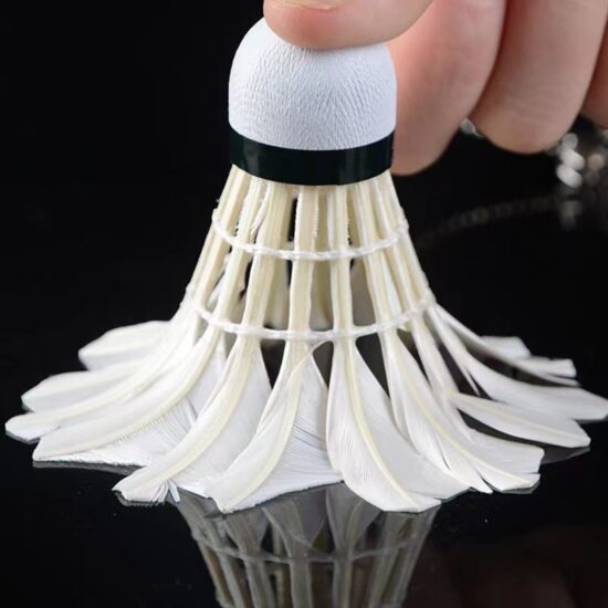 Durable Goose and Duck Feather Badminton Shuttlecocks