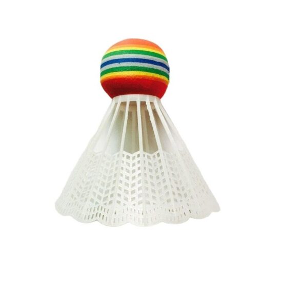 Goose feather badminton shuttlecocks with rubber head for training use