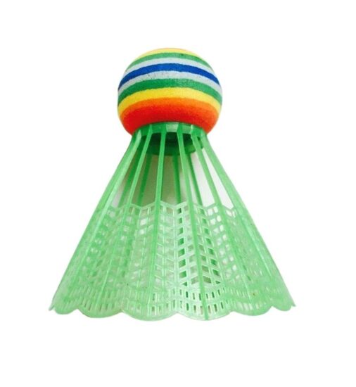 Goose feather badminton shuttlecocks with rubber head for training use