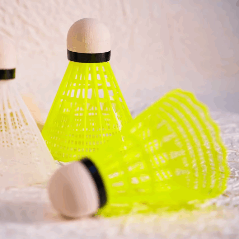 Durable nylon birdie shuttlecocks for gym training and home badminton