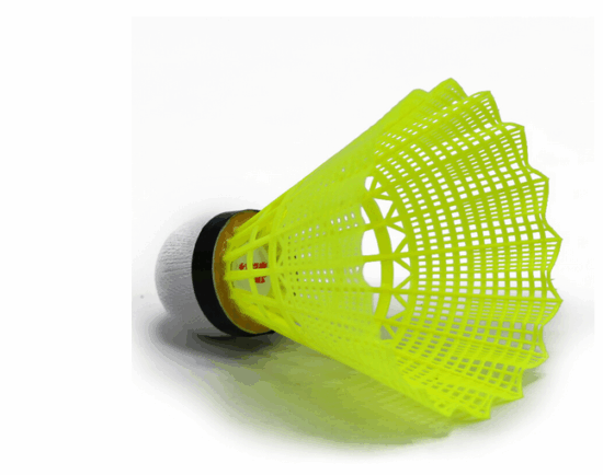 Durable nylon birdie shuttlecocks for gym training and home badminton