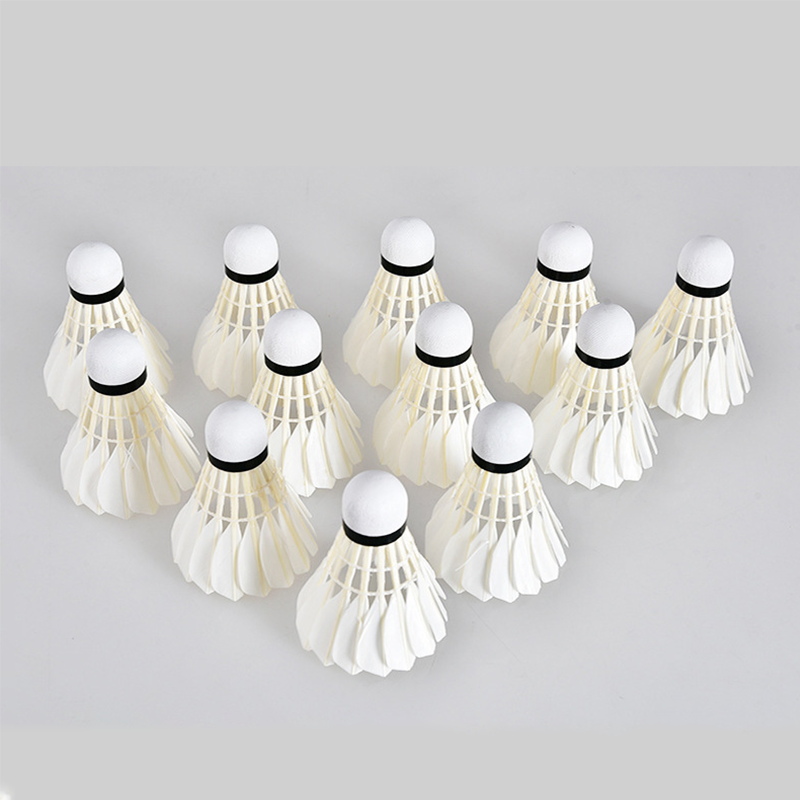 Factory Direct High-Quality Badminton Shuttlecock with Goose Feather Option