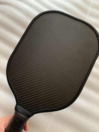 : 18K carbon fiber beach tennis paddle racket with custom DIY brand logo