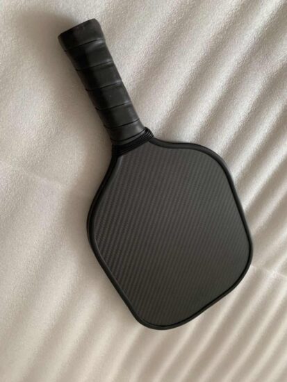 : 18K carbon fiber beach tennis paddle racket with custom DIY brand logo