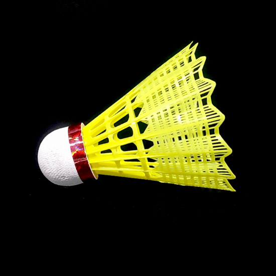 High quality hybrid nylon and feather badminton shuttlecocks wholesale