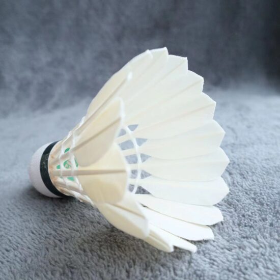 G4 goose feather badminton shuttlecock with PU cork for training